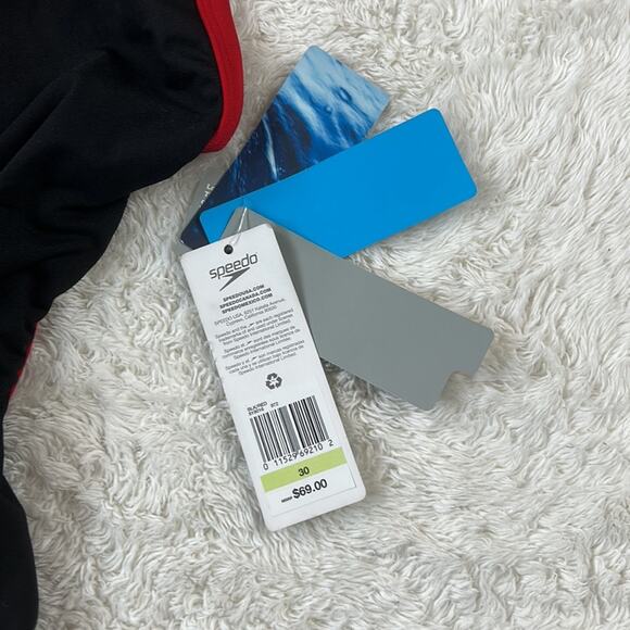 Speedo Endurance solid flyback training one piece swimsuit, 819016 4/30, NWT - Picture 5 of 9